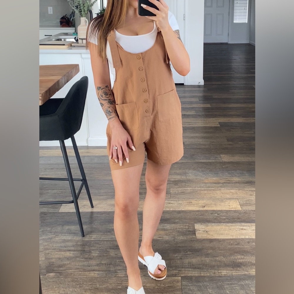 Khaki Overalls - Size Small - Great Condition